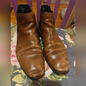 Prada leather boots/dress shoe